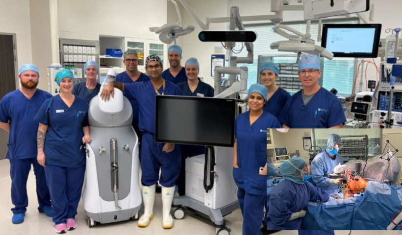 Dr Murali Reddy performs region’s first robotic knee replacement surgeries in New Zealand
