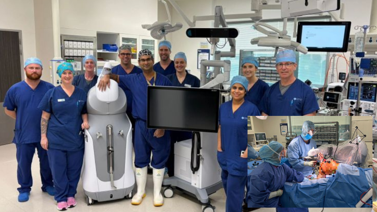 Dr Murali Reddy performs region’s first robotic knee replacement surgeries in New Zealand