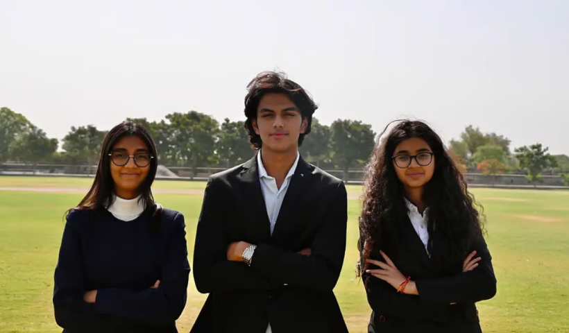 Award-winning young indian innovators develop green solution to tackle microplastic pollution
