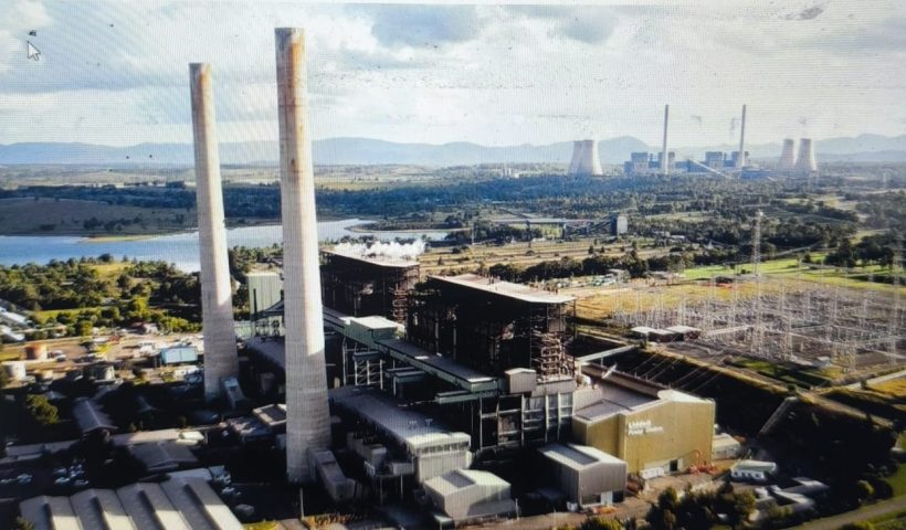 Massive blast brings down iconic chimney stacks at Liddell Power Station