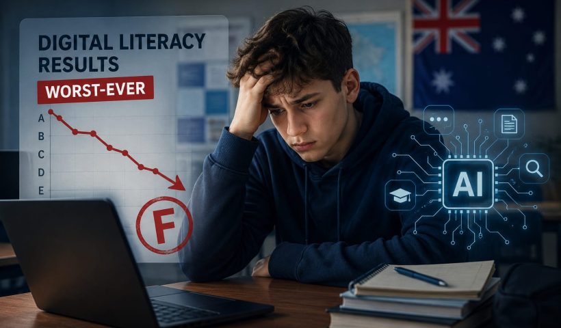 Australian students hit record-low digital literacy levels amid rising AI use