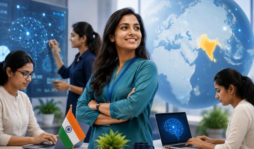 Indian women top global rankings in AI skills, nearly doubling the world average