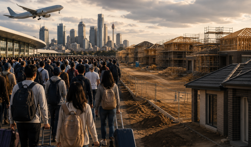 500,000 arrivals, 174,500 homes: IPA says Australia’s housing crisis was inevitable