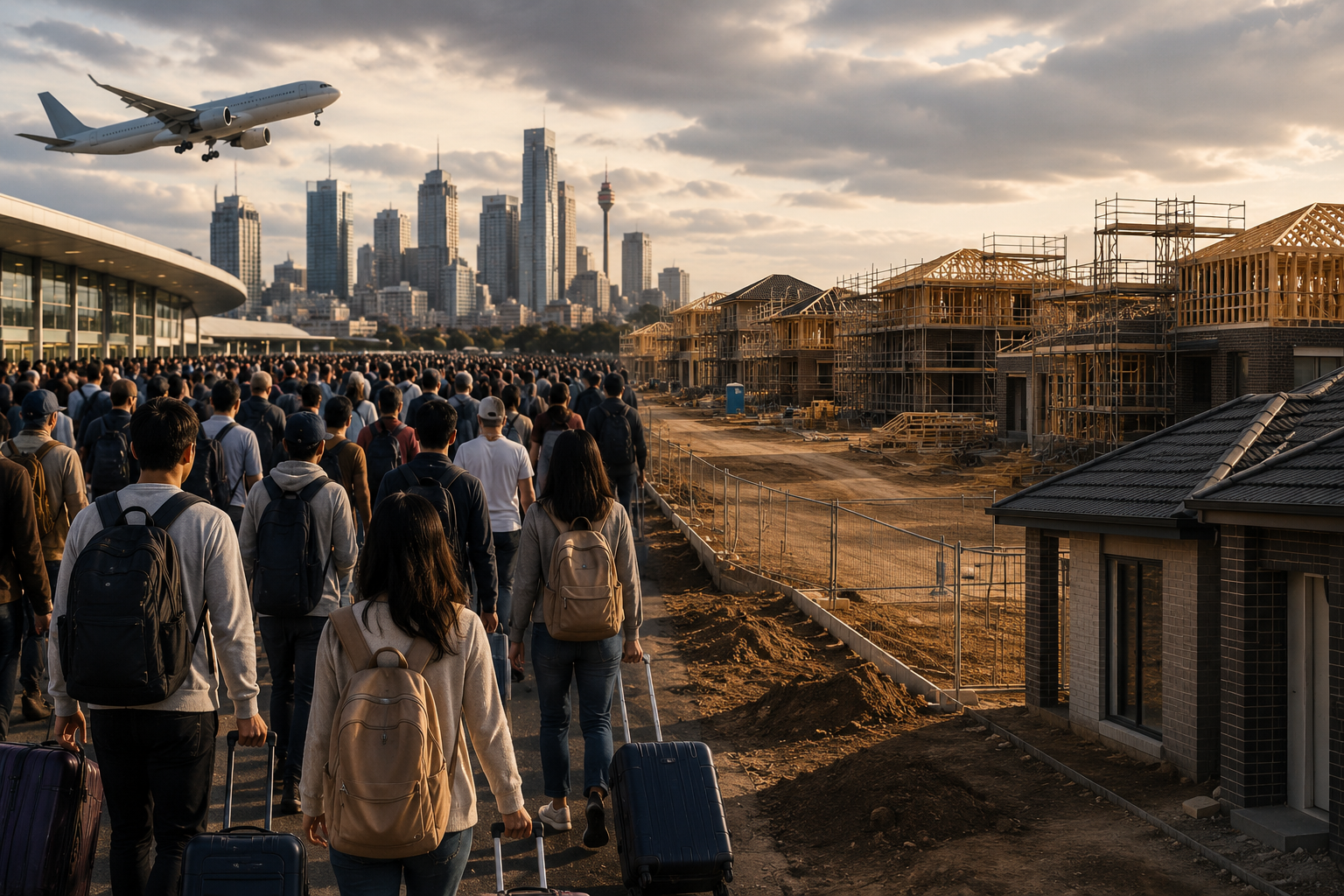 500,000 arrivals, 174,500 homes: IPA says Australia’s housing crisis was inevitable