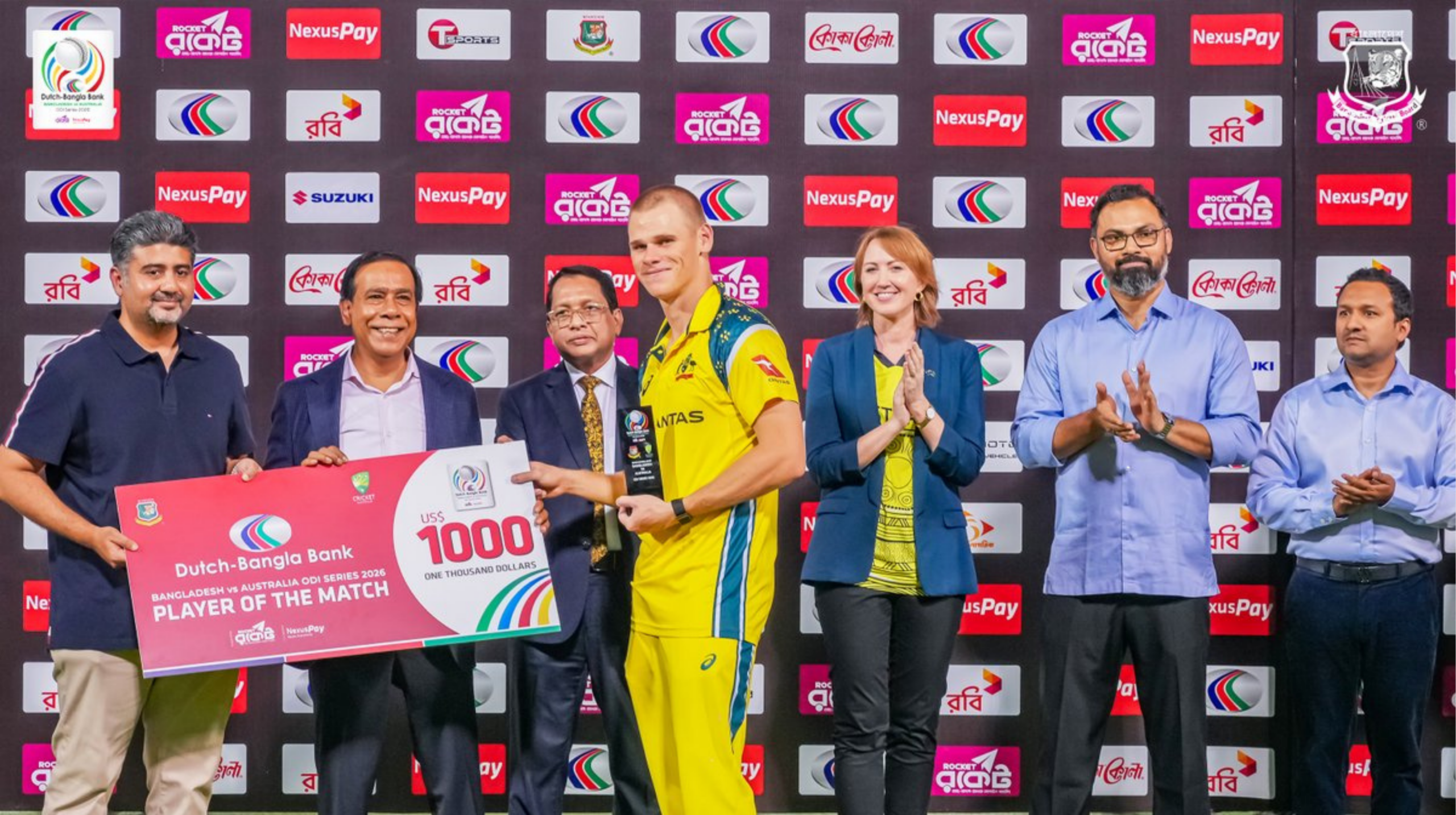 Cooper Connolly’s maiden century helps Australia avoid Bangladesh whitewash in Dhaka thriller