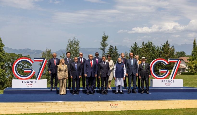 G7 leaders meet in France to address global security, trade and economic challenges
