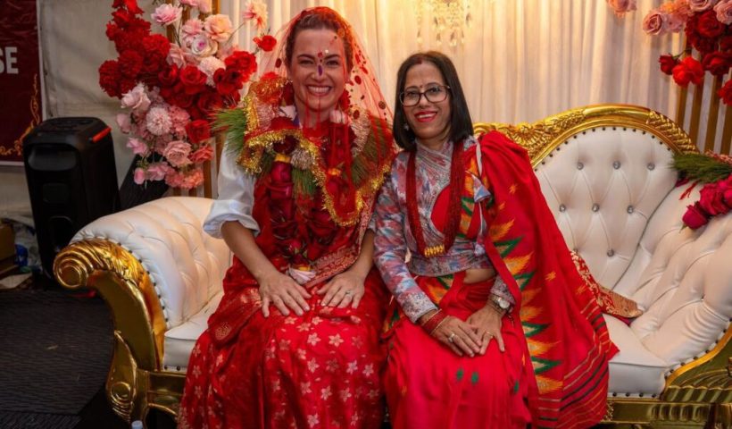 Northern Territory Premier Lia Finocchiaro celebrates Darwin’s ‘Mini Nepal’ community event