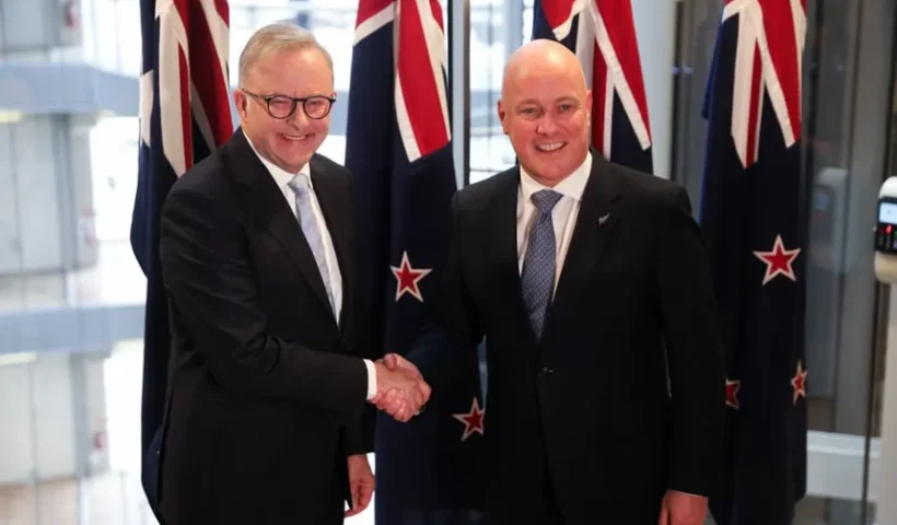 Albanese and Luxon to outline the next phase of Australia–New Zealand relations