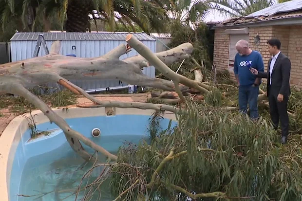 Perth’s worst storm in decades moves east, threatening other Australian states