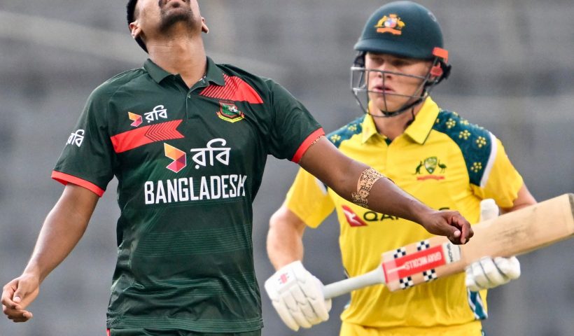 Australia suffer first ODI defeat to Bangladesh in 21 years