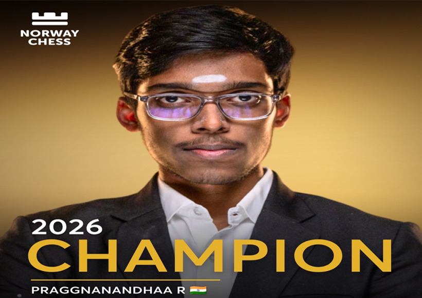 R Praggnanandhaa wins Norway Chess 2026, becomes first Indian in history to clinch title
