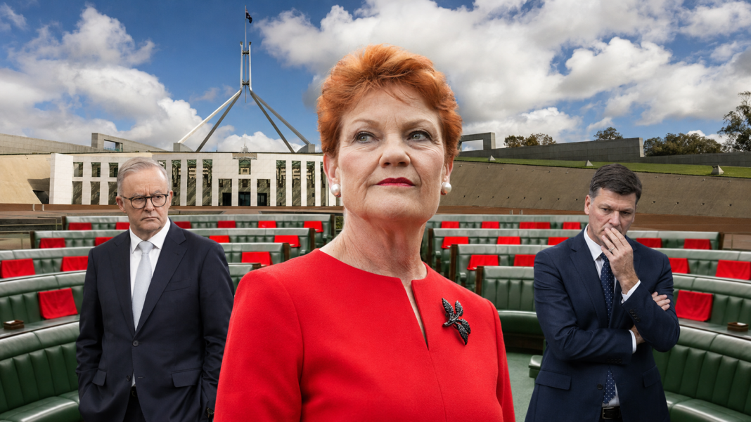 One Nation's stunning rise to 63 seats could reshape parliament but Albanese may still stay PM