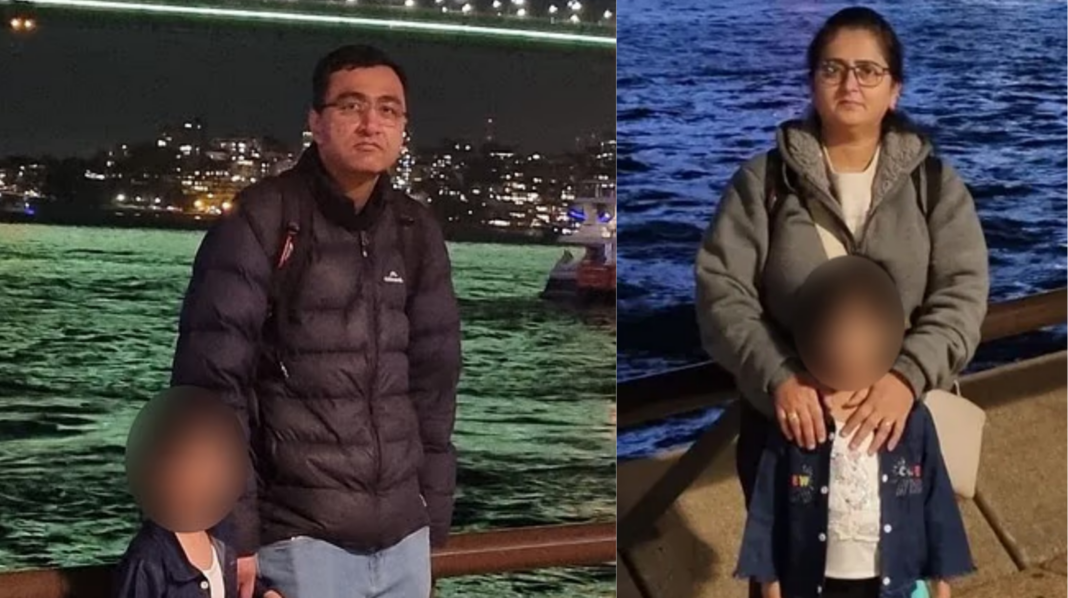 Indian-origin mother left grieving after husband and daughter die in suspected Parramatta River murder-suicide